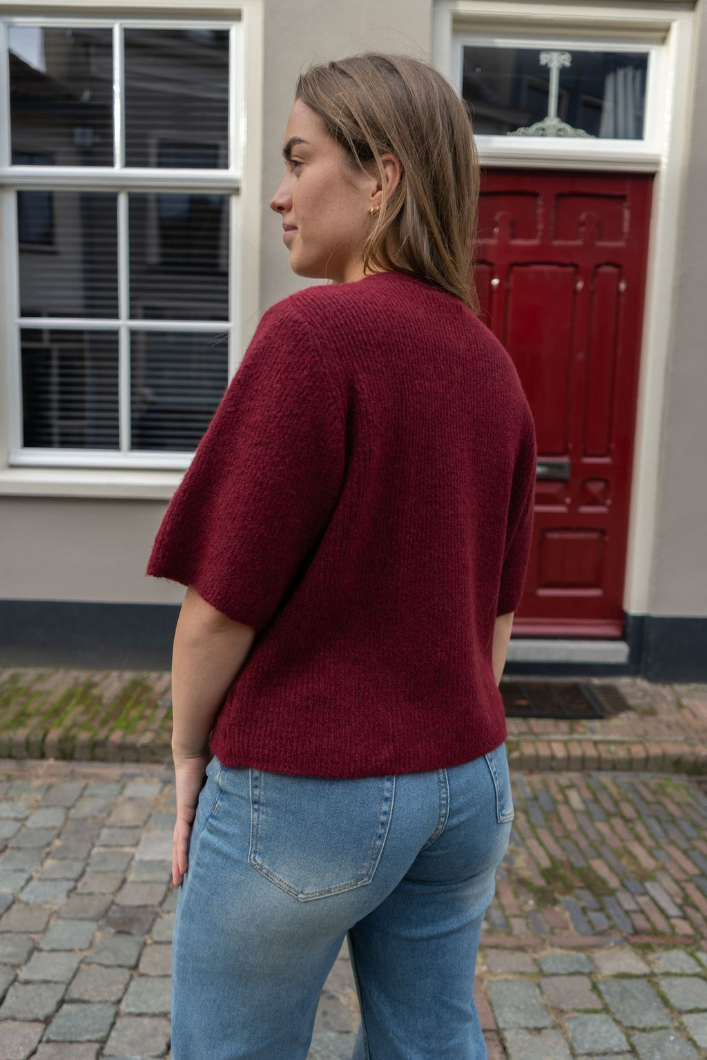 Vestje Mace bordeaux